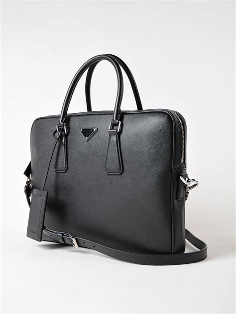 prada men's briefcase